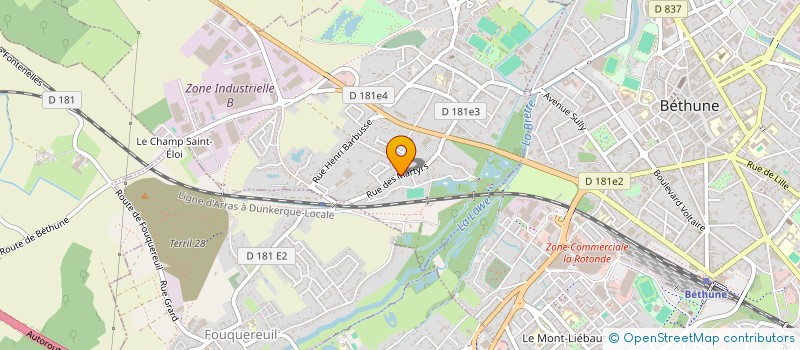 localisation de l'entreprise MONSIEUR DIDIER HOURDE  ANNEZIN