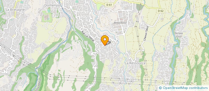 localisation de l'entreprise MONSIEUR DIDIER HUANG KUONG PING  SAINTE-MARIE