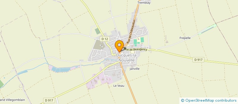 localisation de l'entreprise MONSIEUR DIDIER HUBERT  OUCQUES LA NOUVELLE