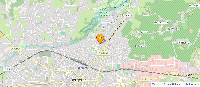 localisation de l'entreprise MONSIEUR DIDIER HUBERT à BERGERAC