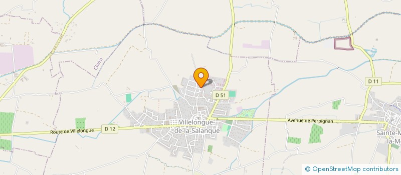 localisation de l'entreprise MONSIEUR DIDIER HUBSCHER  VILLELONGUE-DE-LA-SALANQUE