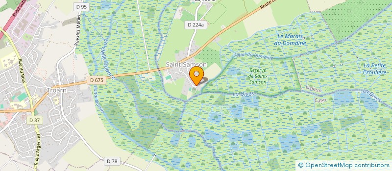 localisation de l'entreprise MONSIEUR DIDIER HUET  SAINT-PAIR