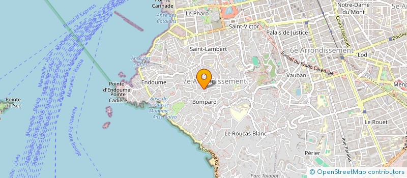localisation de l'entreprise MONSIEUR DIDIER HUGNY à MARSEILLE 7