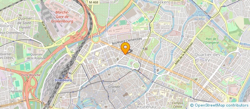 localisation de l'entreprise MONSIEUR DIDIER HUGUENIN à STRASBOURG