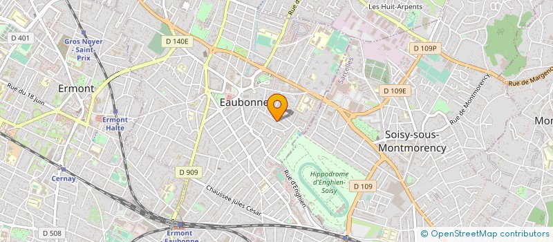 localisation de l'entreprise MONSIEUR DIDIER HULIN à EAUBONNE