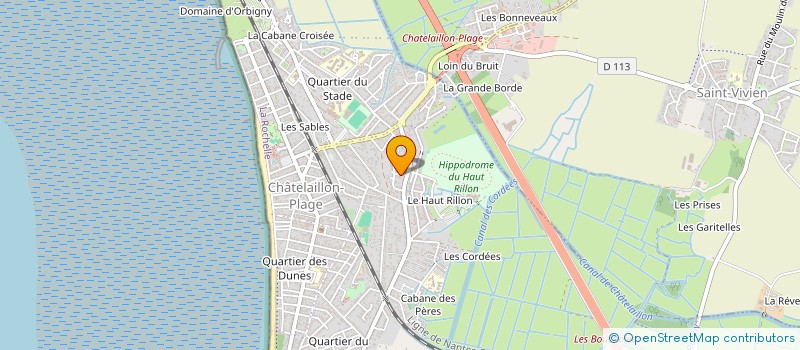 localisation de l'entreprise MONSIEUR DIDIER HUMBLOT à CHATELAILLON-PLAGE