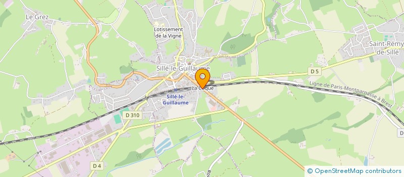 localisation de l'entreprise MONSIEUR DIDIER HUREAU  SAINT-REMY-DE-SILLE