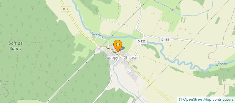 localisation de l'entreprise MONSIEUR DIDIER HUREL à LOUPPY-LE-CHATEAU