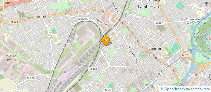 localisation de l'entreprise MONSIEUR DIDIER HUTIN à LILLE