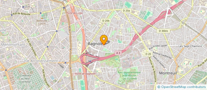 localisation de l'entreprise MONSIEUR DIDIER IDJADI à BAGNOLET