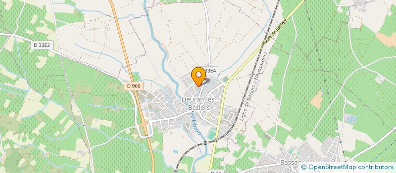 localisation de l'entreprise MONSIEUR DIDIER IMPERATO à LIEURAN-LES-BEZIERS