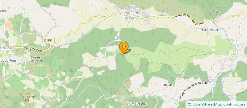 localisation de l'entreprise MONSIEUR DIDIER ISABEL  LAVAL-SAINT-ROMAN