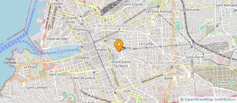 localisation de l'entreprise MONSIEUR DIDIER ISNARDON à MARSEILLE