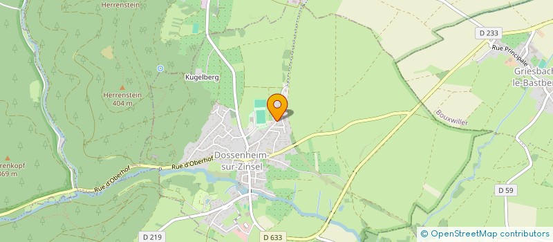 localisation de l'entreprise MONSIEUR DIDIER JACOB  DOSSENHEIM-SUR-ZINSEL