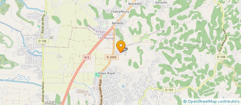 localisation de l'entreprise MONSIEUR DIDIER JACOB  LES ABYMES