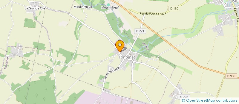 localisation de l'entreprise MONSIEUR DIDIER JACQUES  FONTENET