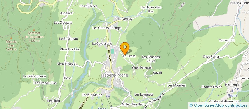 localisation de l'entreprise MONSIEUR DIDIER JACQUES-VUARAMBON  HABERE-LULLIN