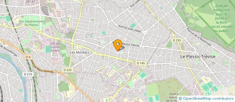 localisation de l'entreprise MONSIEUR DIDIER JACQUET  CHAMPIGNY-SUR-MARNE