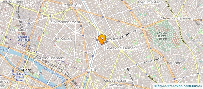 localisation de l'entreprise MONSIEUR DIDIER JACQUIER  PARIS