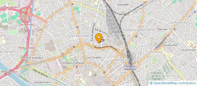 localisation de l'entreprise MONSIEUR DIDIER JAFFRENNOU  TOULOUSE