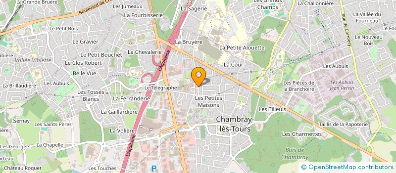 localisation de l'entreprise MONSIEUR DIDIER JAGER  CHAMBRAY-LES-TOURS