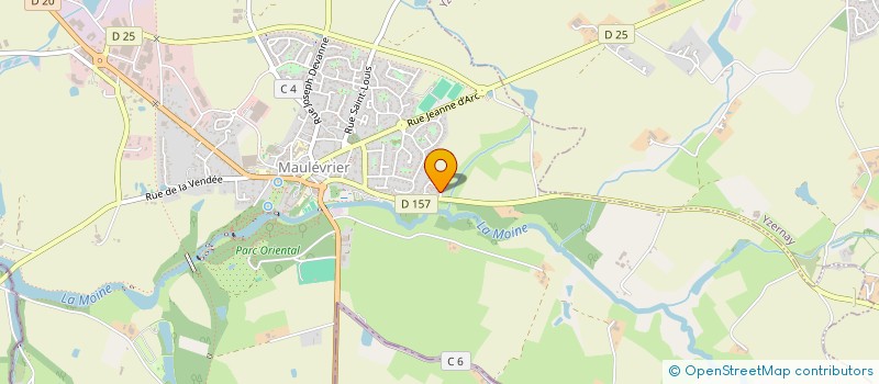 localisation de l'entreprise MONSIEUR DIDIER JALLAIS à MAULEVRIER