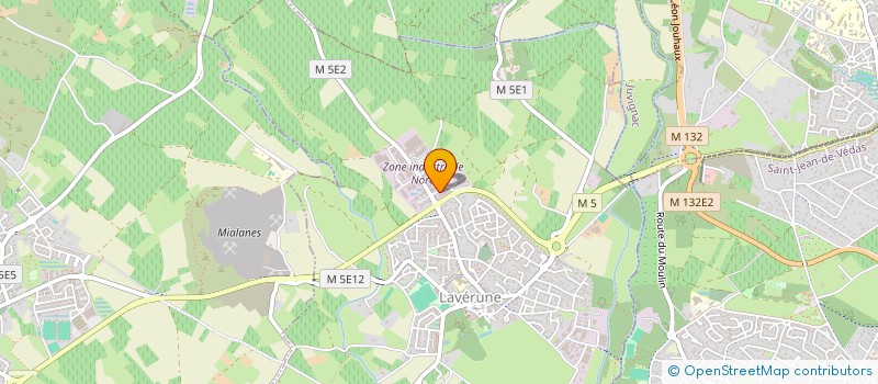 localisation de l'entreprise MONSIEUR DIDIER JEAN DOMINIQU MONTALBAN  LAVERUNE