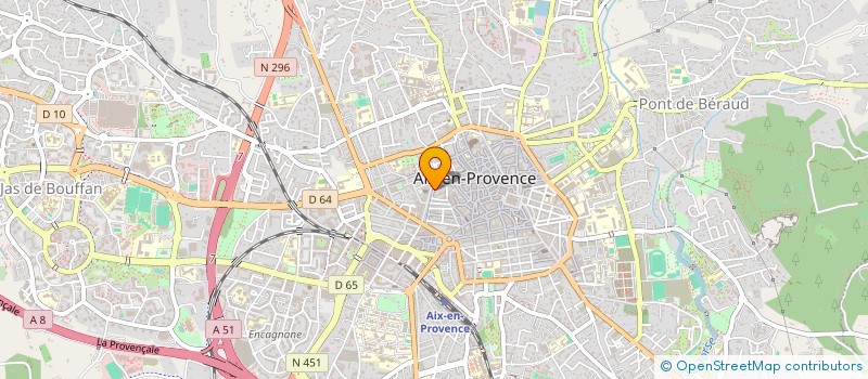 localisation de l'entreprise MONSIEUR DIDIER JEANNEAU à AIX-EN-PROVENCE