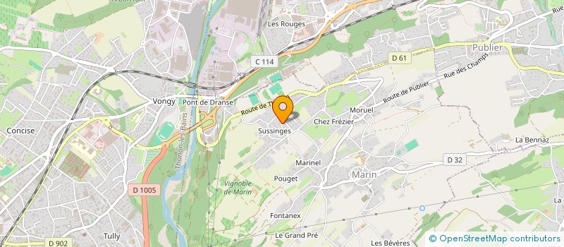 localisation de l'entreprise MONSIEUR DIDIER JOANNES  MARIN