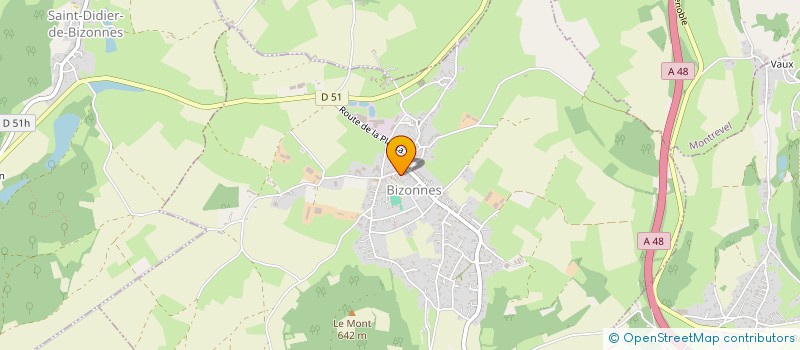 localisation de l'entreprise MONSIEUR DIDIER JOANNIN  BIZONNES