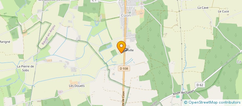 localisation de l'entreprise MONSIEUR DIDIER JOCHER  BAUGE-EN-ANJOU