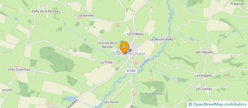 localisation de l'entreprise MONSIEUR DIDIER JOLLY  CHENAY-LE-CHATEL