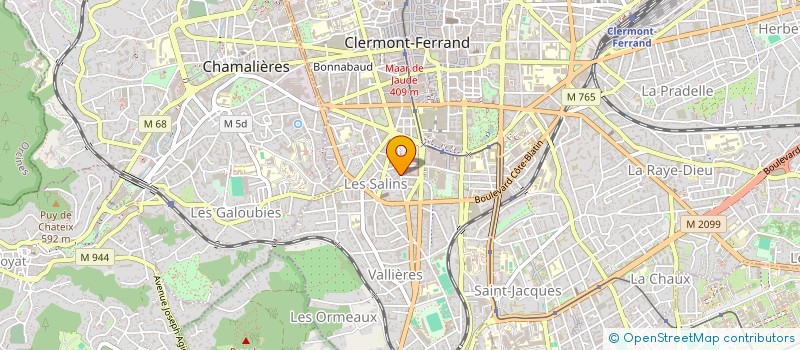 localisation de l'entreprise MONSIEUR DIDIER JOUMEL à CLERMONT-FERRAND