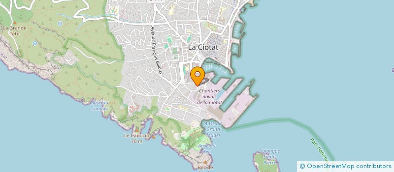 localisation de l'entreprise MONSIEUR DIDIER JOURDAN à LA CIOTAT