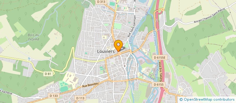 localisation de l'entreprise MONSIEUR DIDIER JUHEL à LOUVIERS