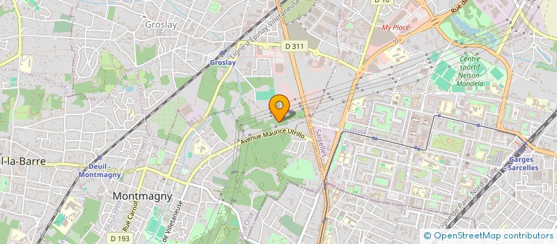 localisation de l'entreprise MONSIEUR DIDIER JULLIEN  GROSLAY