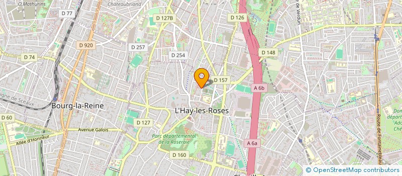 localisation de l'entreprise MONSIEUR DIDIER JURBERT à L'HAY-LES-ROSES