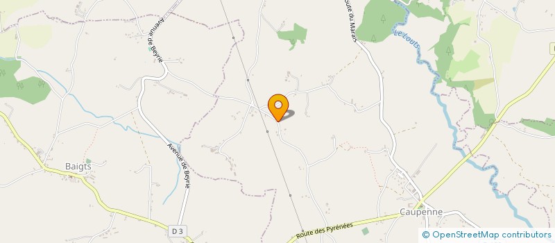 localisation de l'entreprise MONSIEUR DIDIER KEBICHE  CAUPENNE