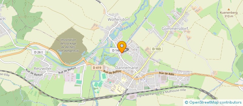 localisation de l'entreprise MONSIEUR DIDIER KEMPF à SAINT-ULRICH
