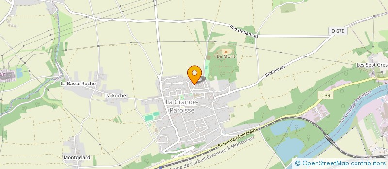 localisation de l'entreprise MONSIEUR DIDIER KESSACK MALANGA  LA GRANDE-PAROISSE