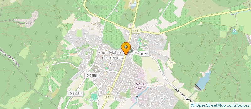 localisation de l'entreprise MONSIEUR DIDIER KNOCKAERT  SAINT-MATHIEU-DE-TREVIERS