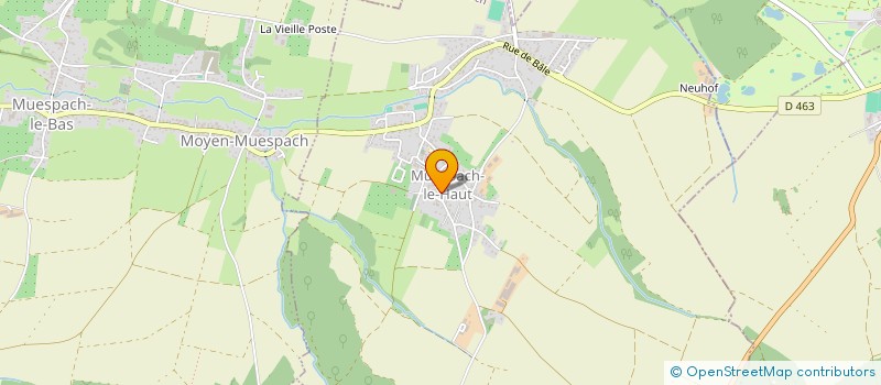 localisation de l'entreprise MONSIEUR DIDIER KOCHERSPERGER à MUESPACH-LE-HAUT