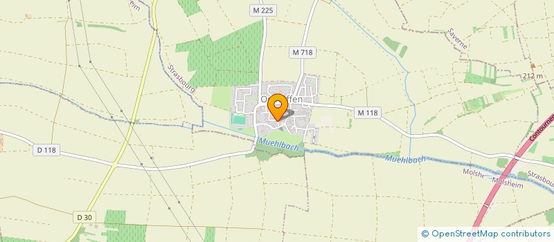 localisation de l'entreprise MONSIEUR DIDIER KOPP  OSTHOFFEN