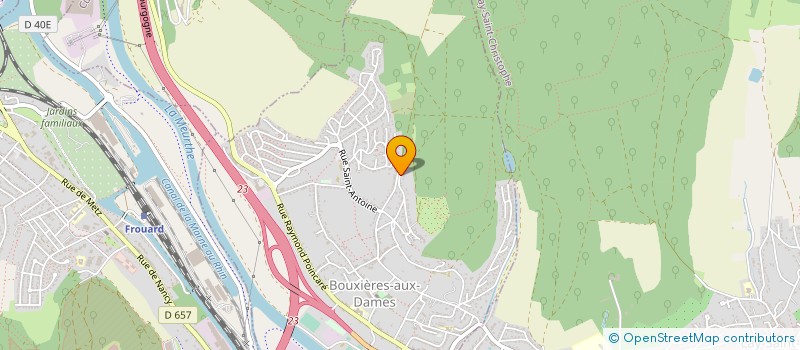 localisation de l'entreprise MONSIEUR DIDIER KRONBERG  BOUXIERES-AUX-DAMES