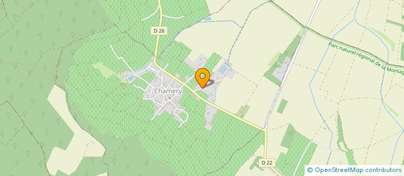 localisation de l'entreprise MONSIEUR DIDIER LABBE  CHAMERY