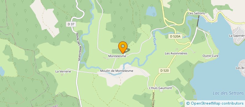 localisation de l'entreprise MONSIEUR DIDIER LABOURET à MONTSAUCHE-LES-SETTONS
