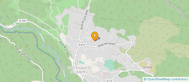 localisation de l'entreprise MONSIEUR DIDIER LACOUR à SAINT-CEZAIRE-SUR-SIAGNE