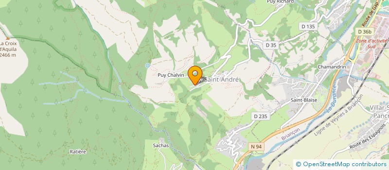 localisation de l'entreprise MONSIEUR DIDIER LACROIX à PUY-SAINT-ANDRE