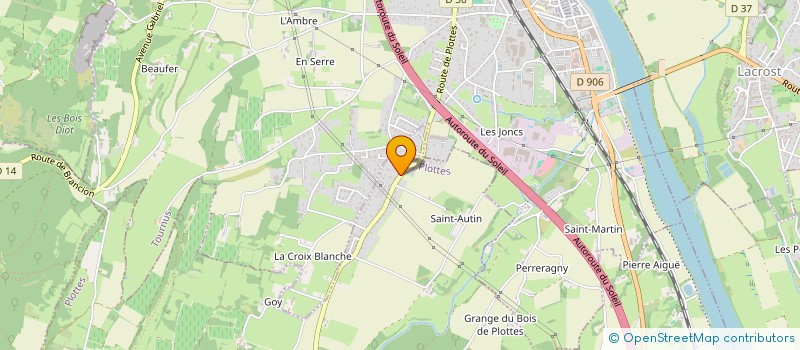 localisation de l'entreprise MONSIEUR DIDIER LACROIX  PLOTTES