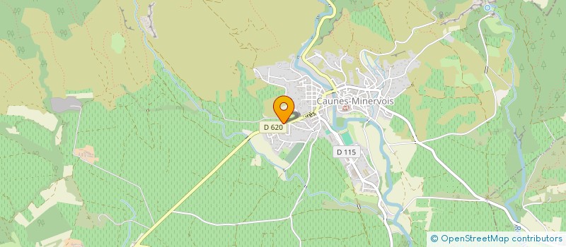 localisation de l'entreprise MONSIEUR DIDIER LAFFITTE  CAUNES-MINERVOIS